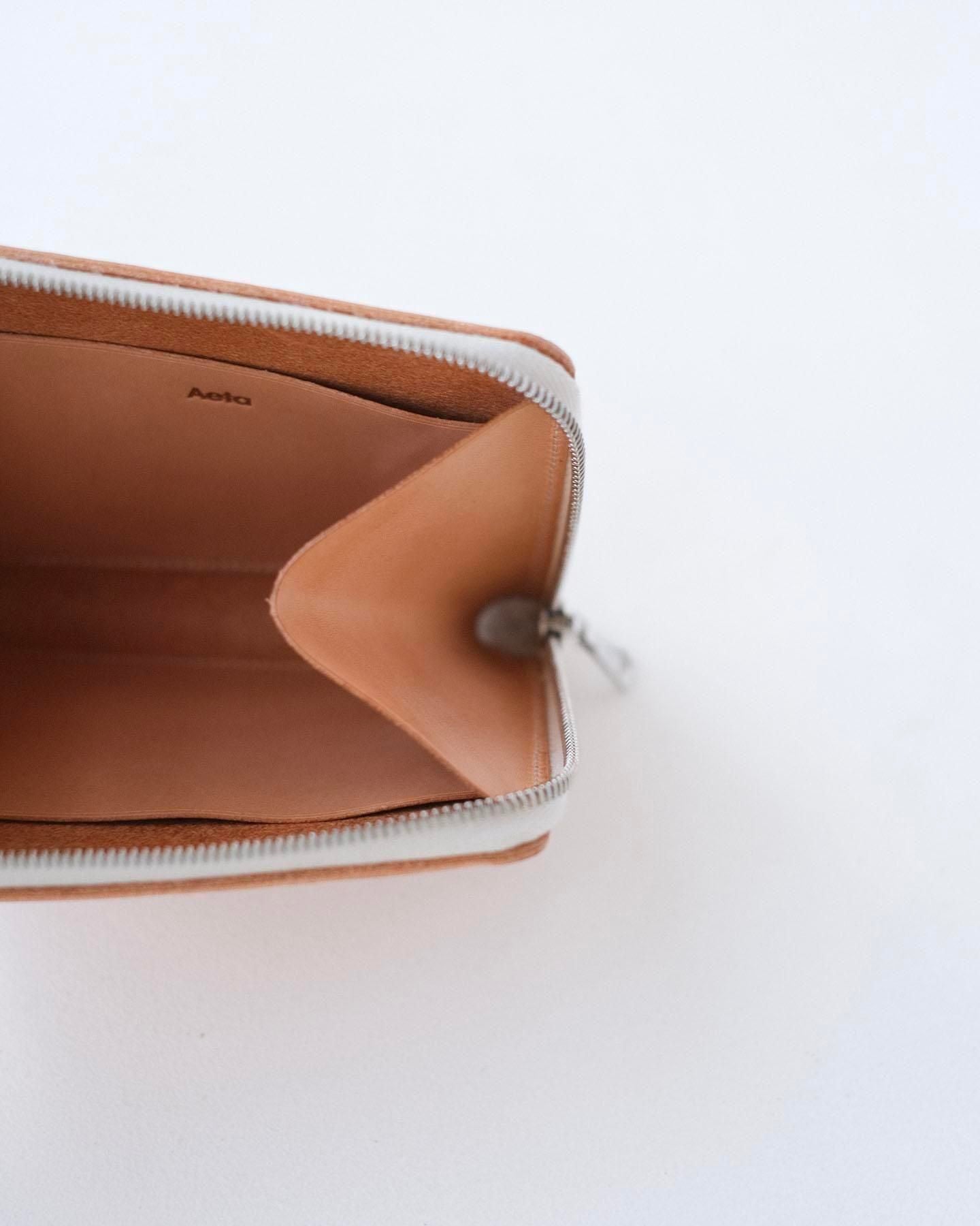VT20 / L-SHAPED WALLET M［NATURAL］ / Aeta