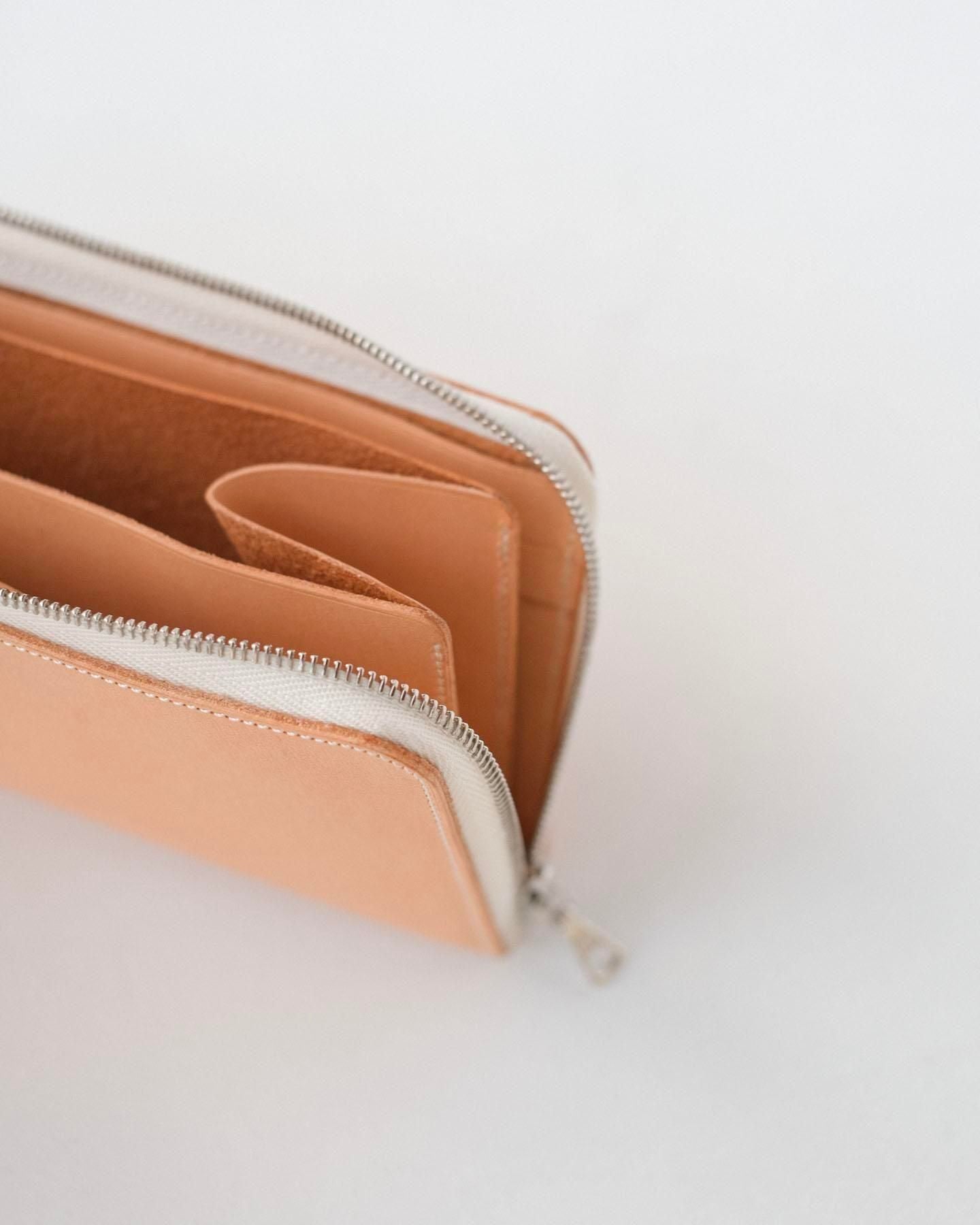 VT21 / L-SHAPED LONG WALLET［NATURAL］ / Aeta