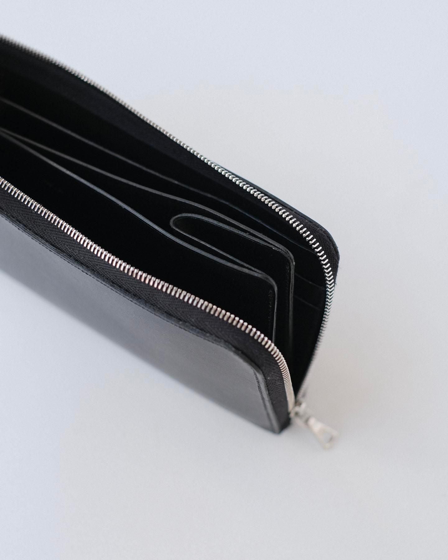 VT20 / L-SHAPED WALLET M［BLACK］ / Aeta