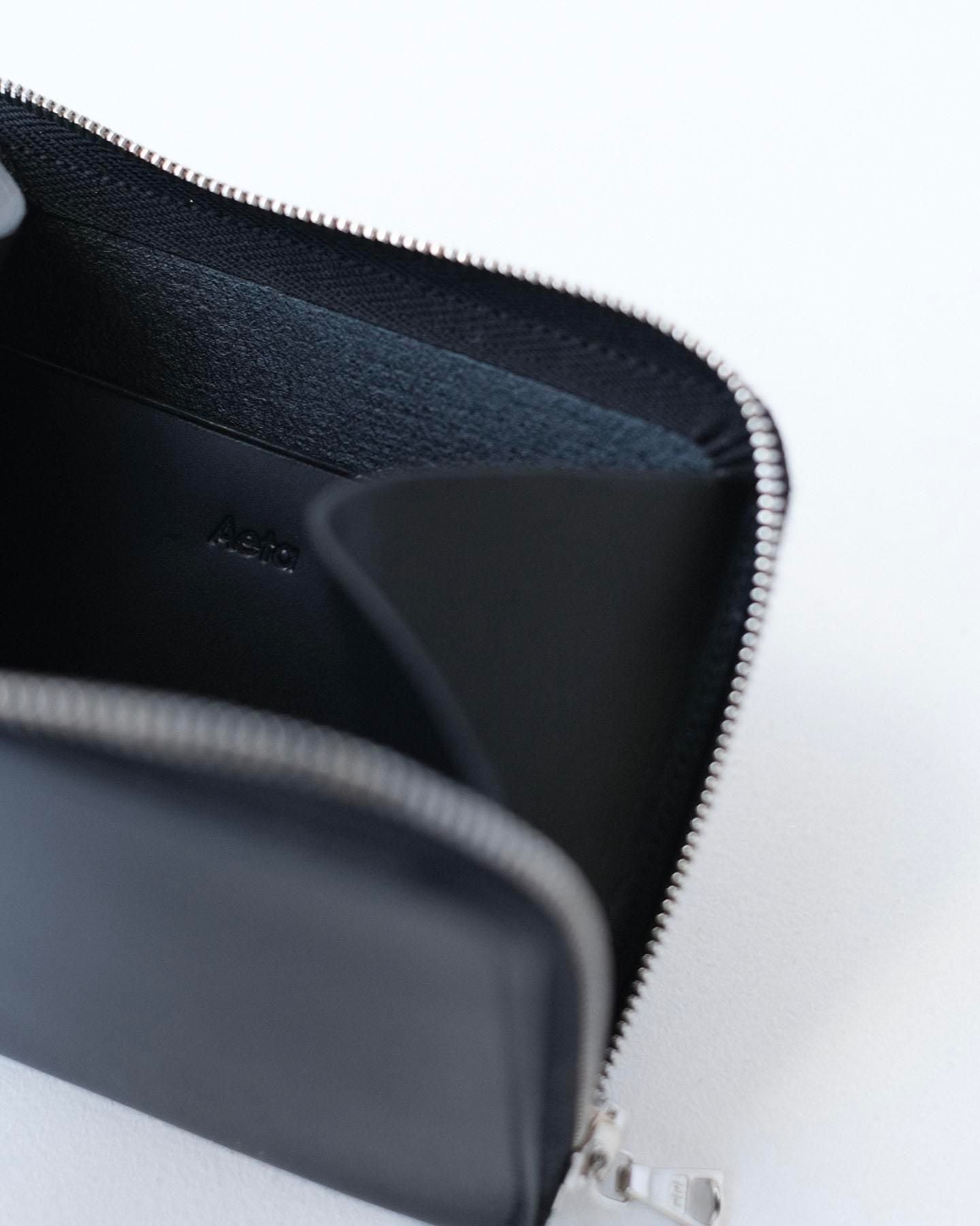 VT20 / L-SHAPED WALLET M［BLACK］ / Aeta