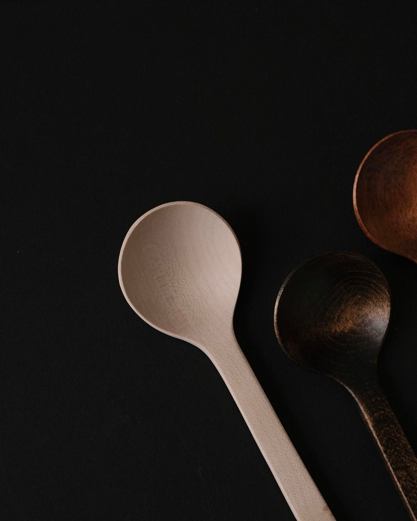 Handmade WOODEN SPOON SMALL 木製スプーン・小 [NATURAL]