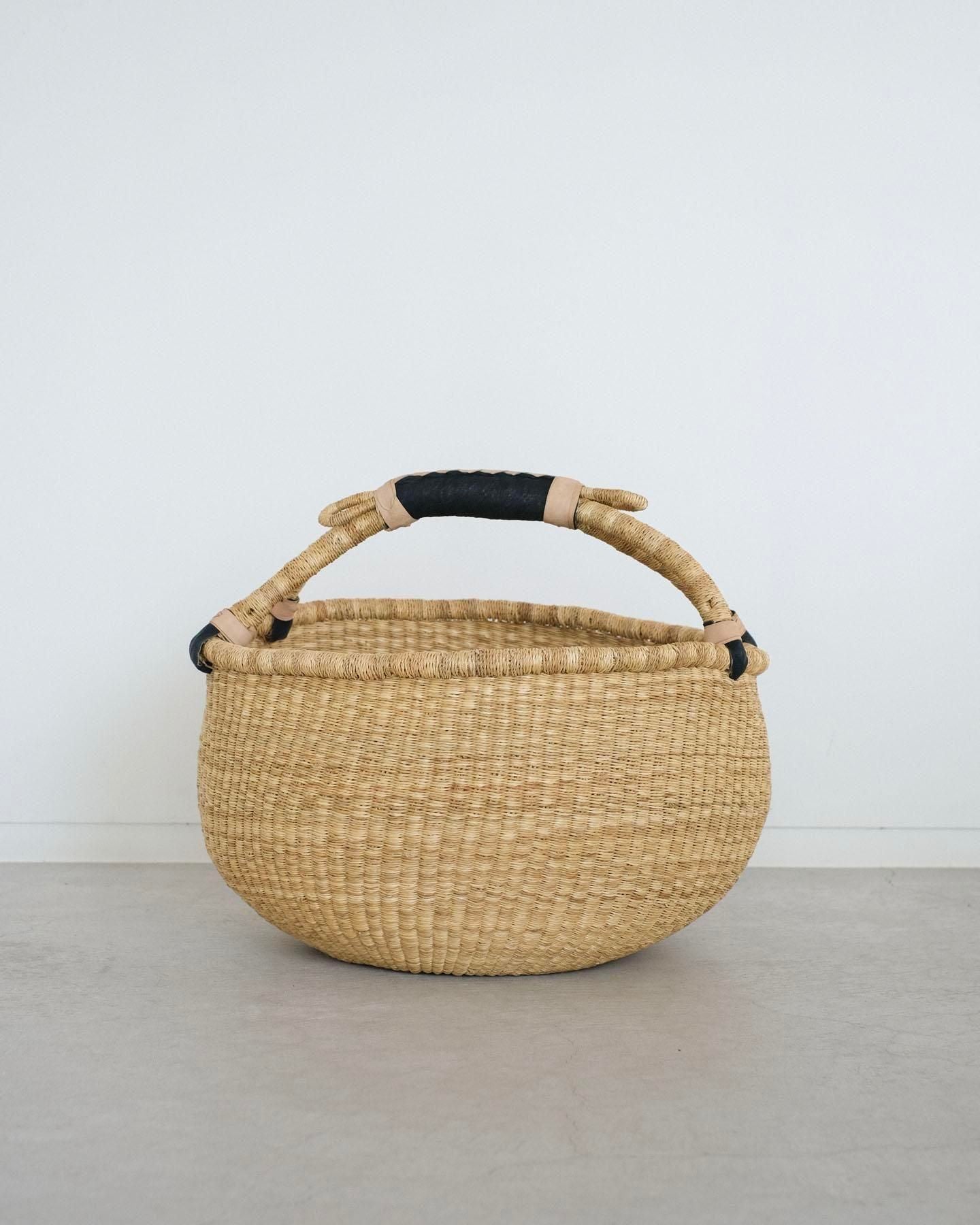 burkina basket  natural L