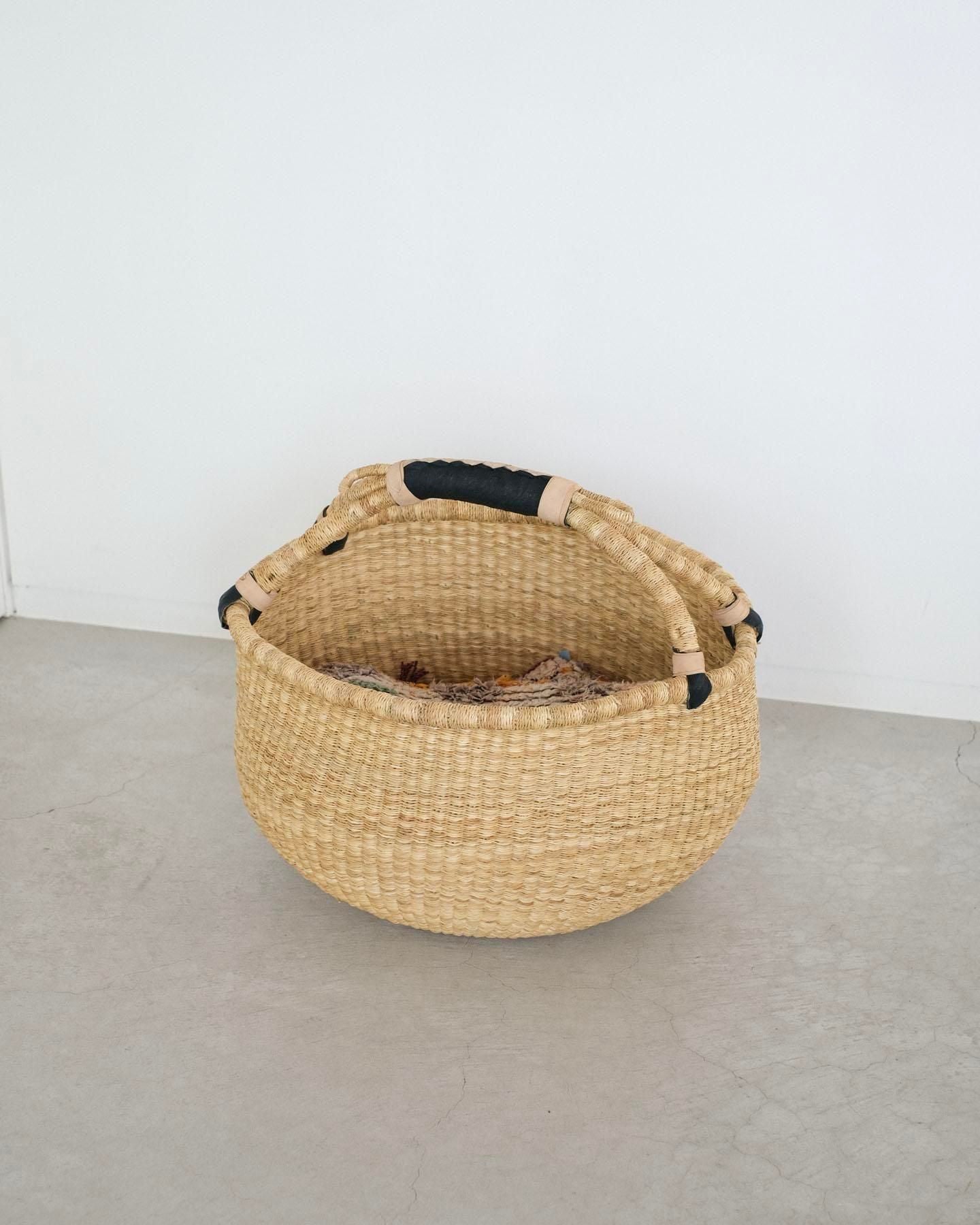 burkina basket  natural L