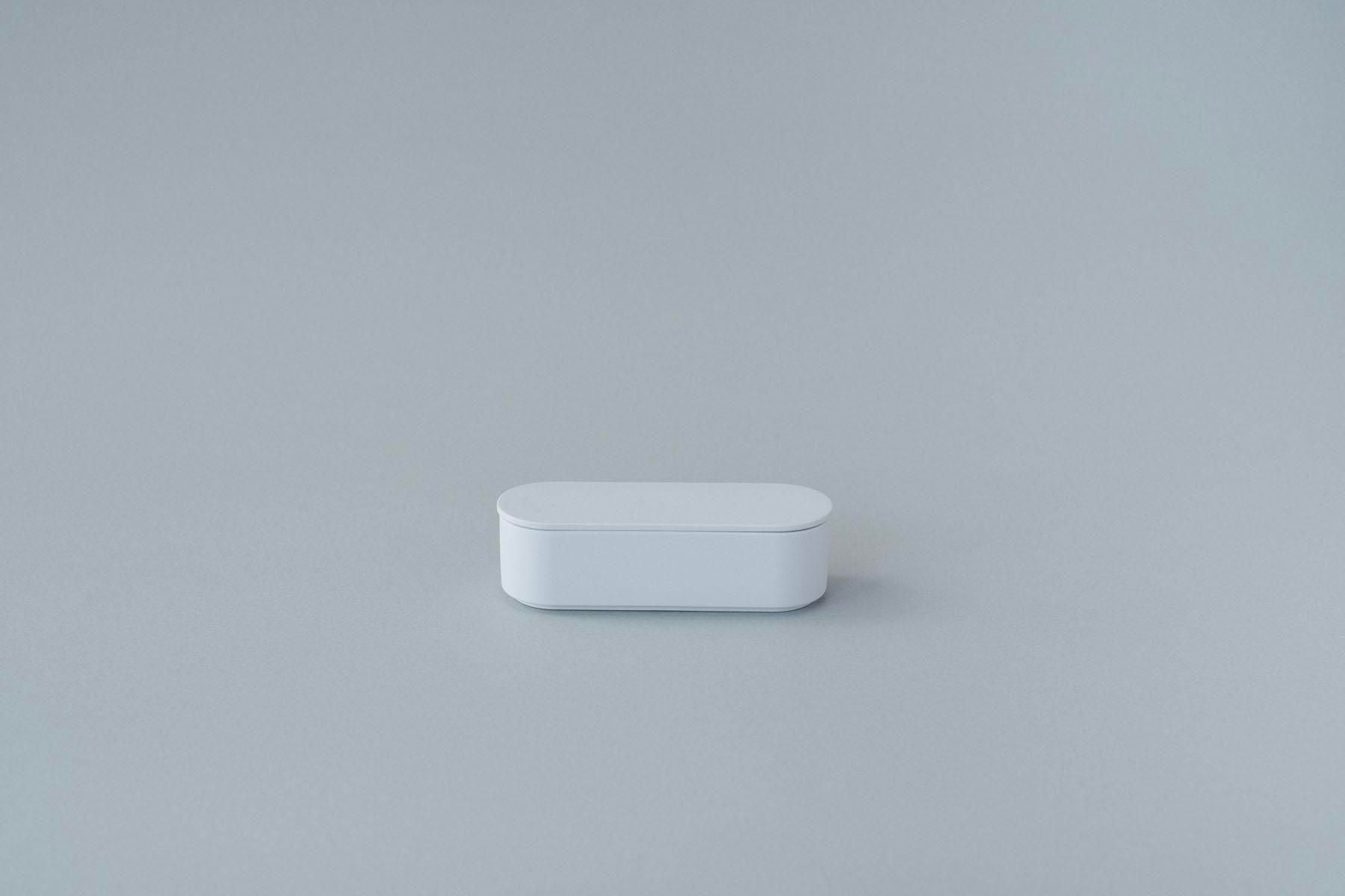 Scent by TY / Oval container Grey / 1616 / arita japan