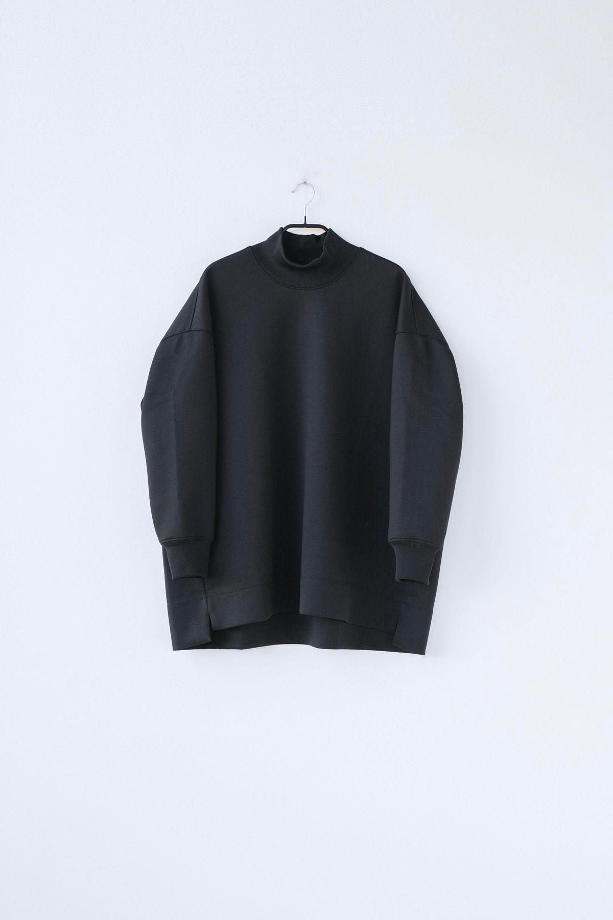ポリエステル・スプリンギィ　ダンボールニット タートルネックプルオーバー / Black［size 3_］