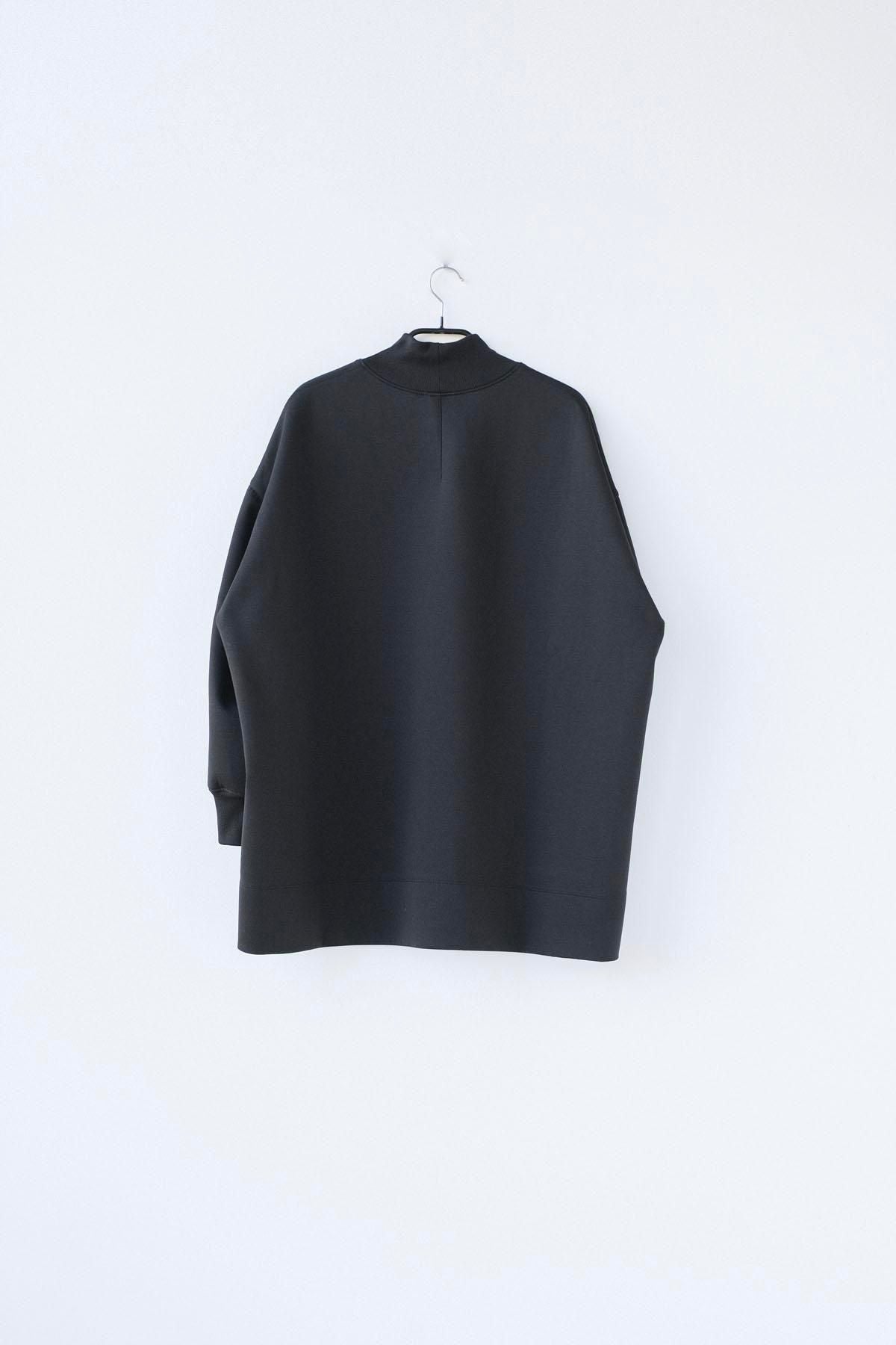 ポリエステル・スプリンギィ　ダンボールニット タートルネックプルオーバー / Black［size 3_］