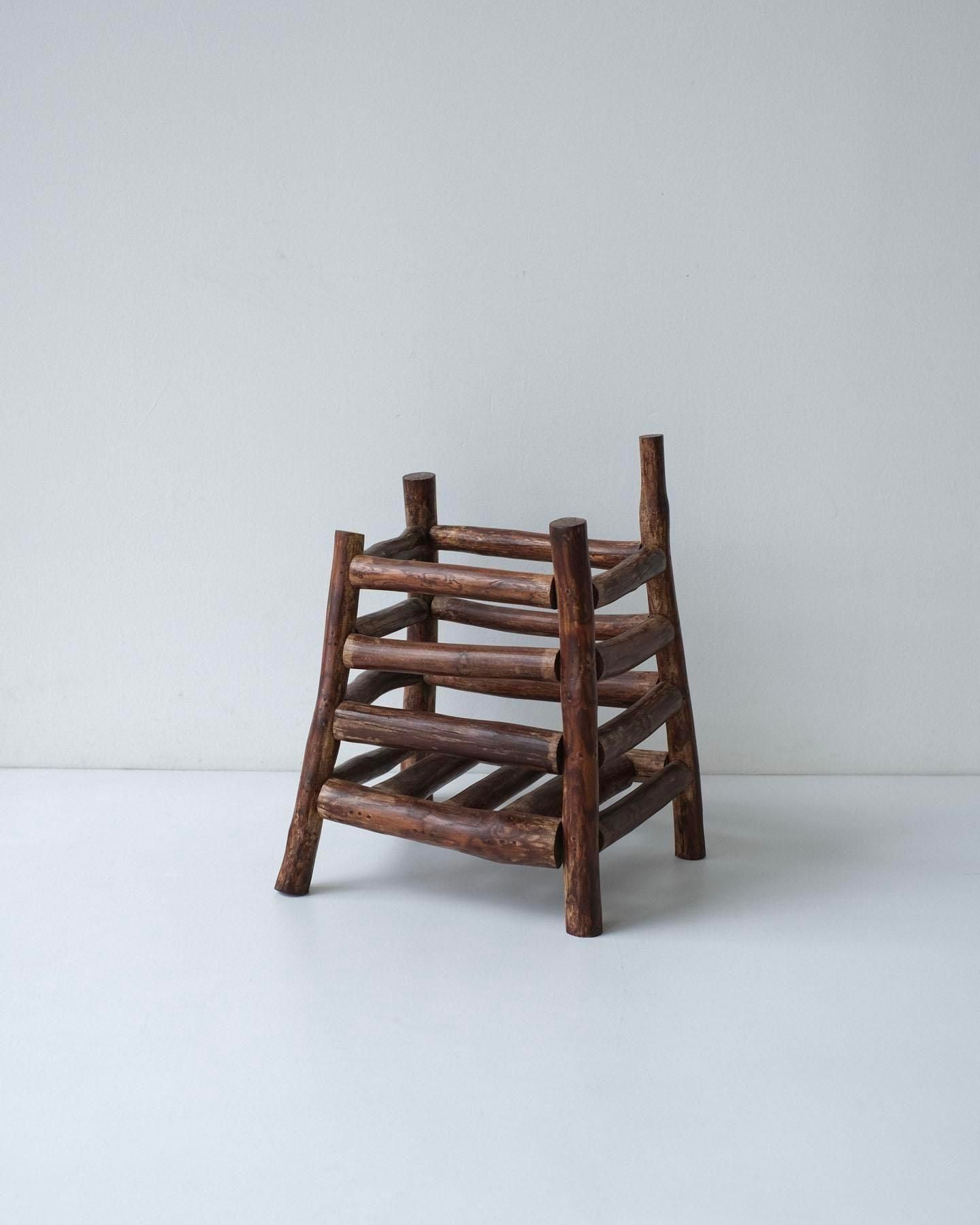 THE WODDEN VILLAGE TWV 01 wooden basket