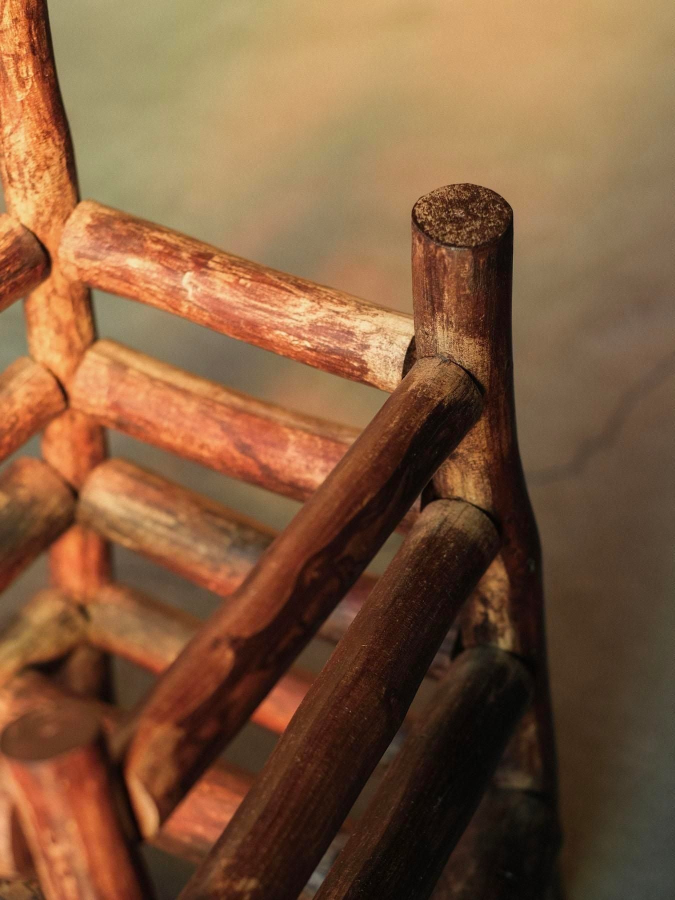 THE WODDEN VILLAGE TWV 01 wooden basket