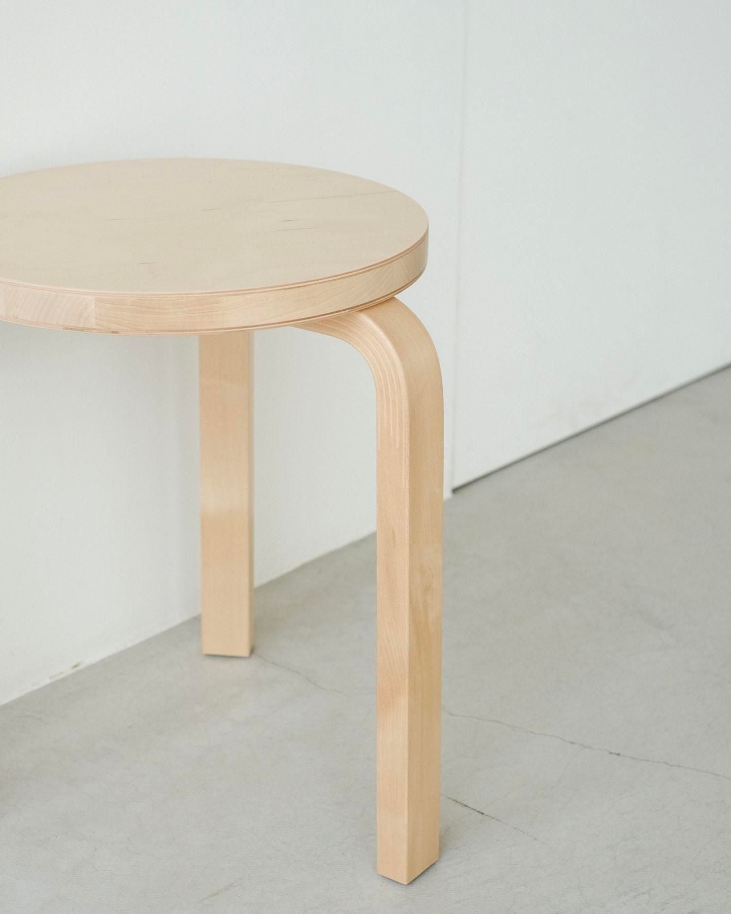 STOOL 60 WILD BIRACH／Artek – ataW