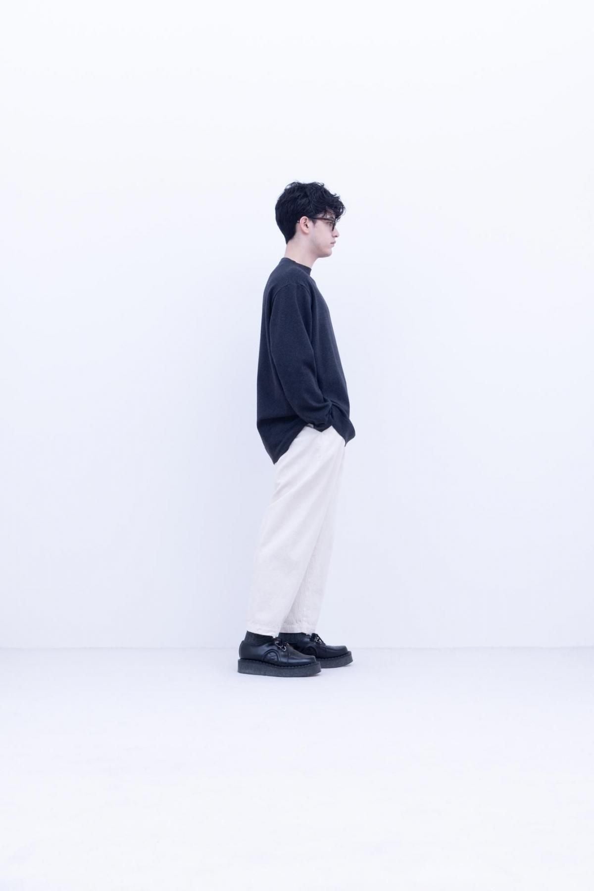 ハイカウントスタンダードチノ　テーパードパンツ / Off White［size XS］