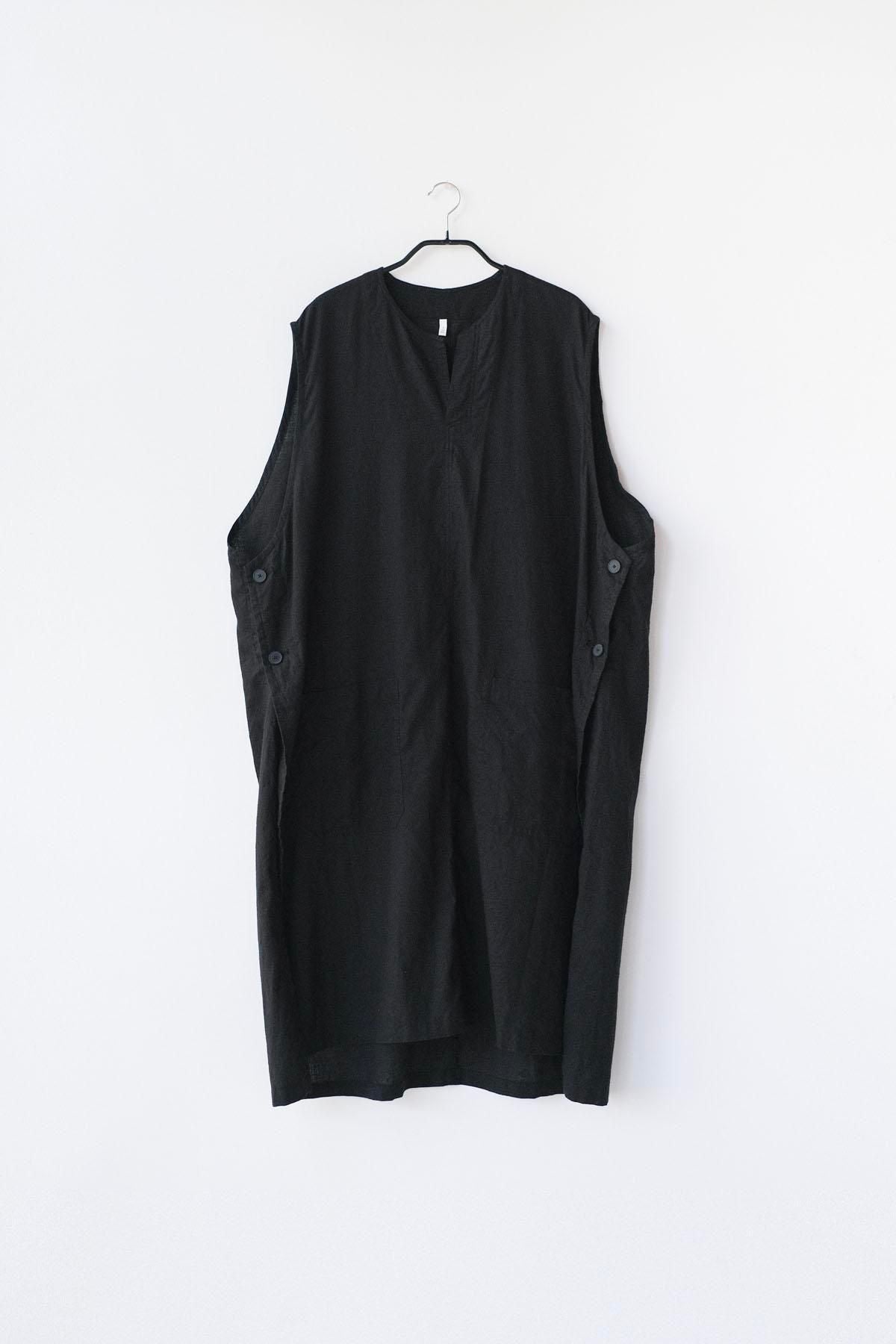 コットン＆リネン・プレーン シーチング　エプロンベスト［size XS］