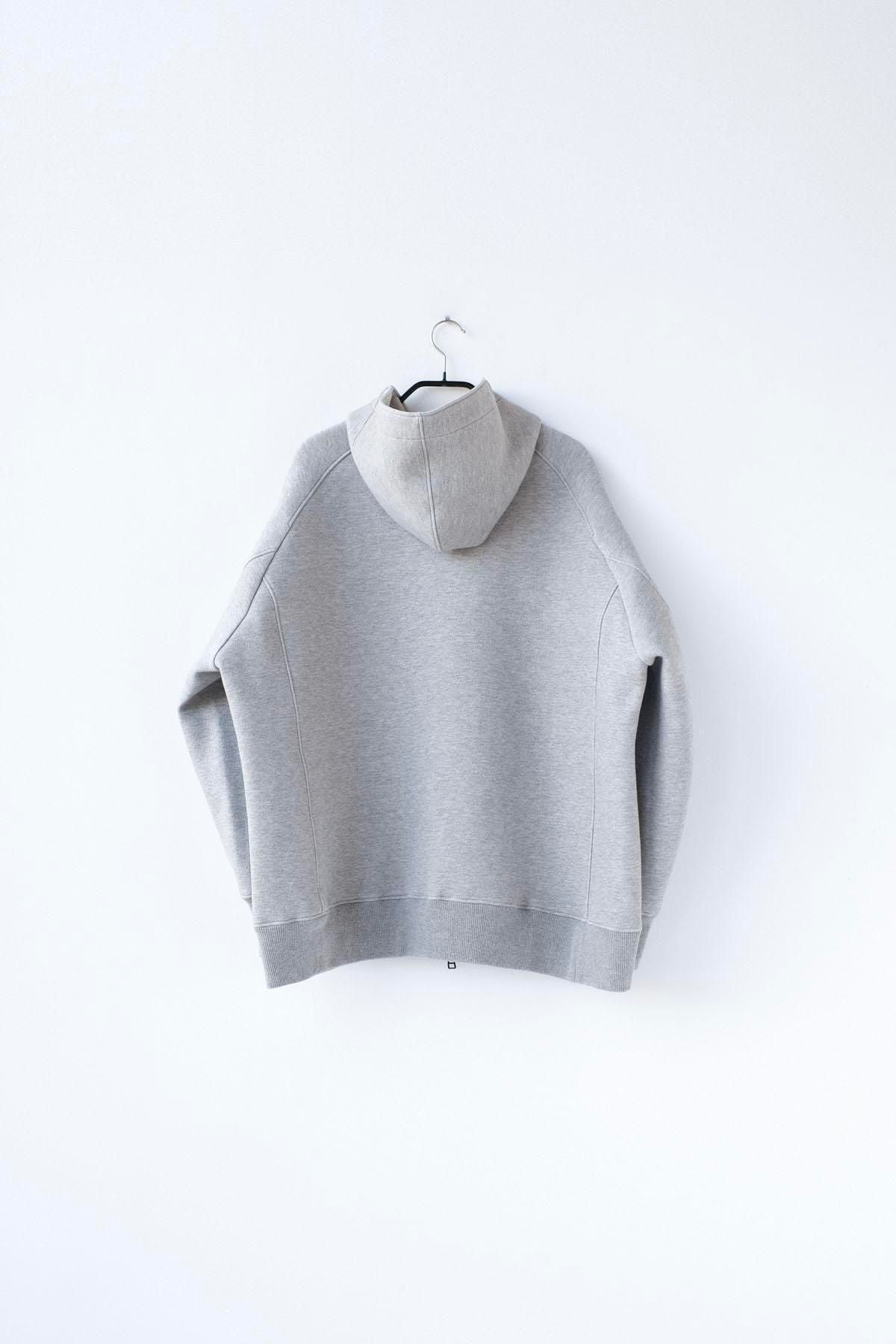 コットン・アツカル ダンボールニット　ジップパーカー［size S］