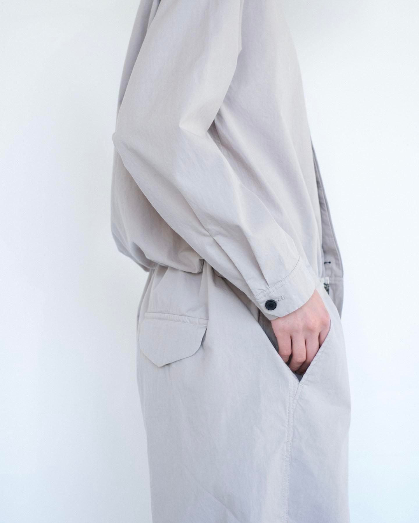 50s コットン タイプライター 　ジャンプスーツ / Light Greige［size XS］