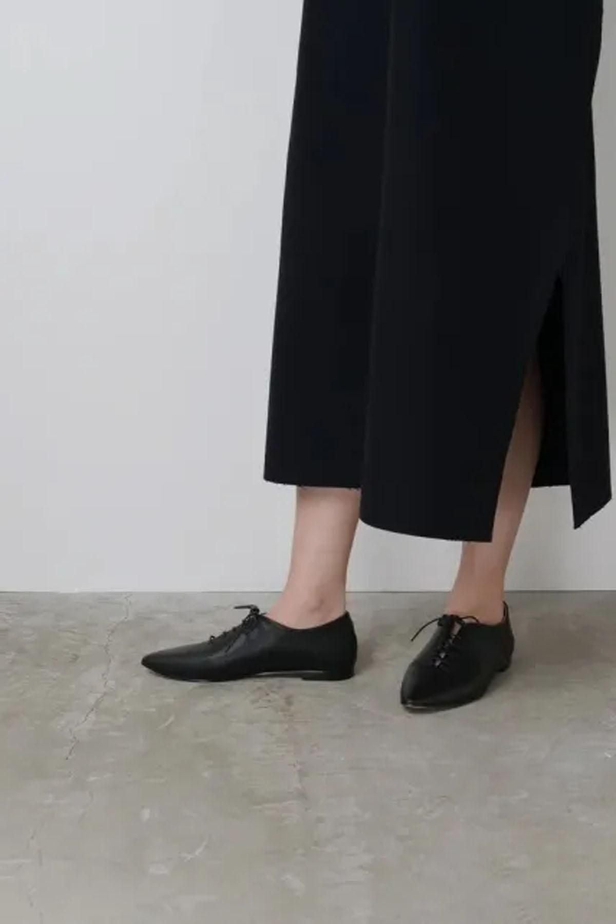 Form lace ballet_triangle［BLACK］size 40 (25.0cm)