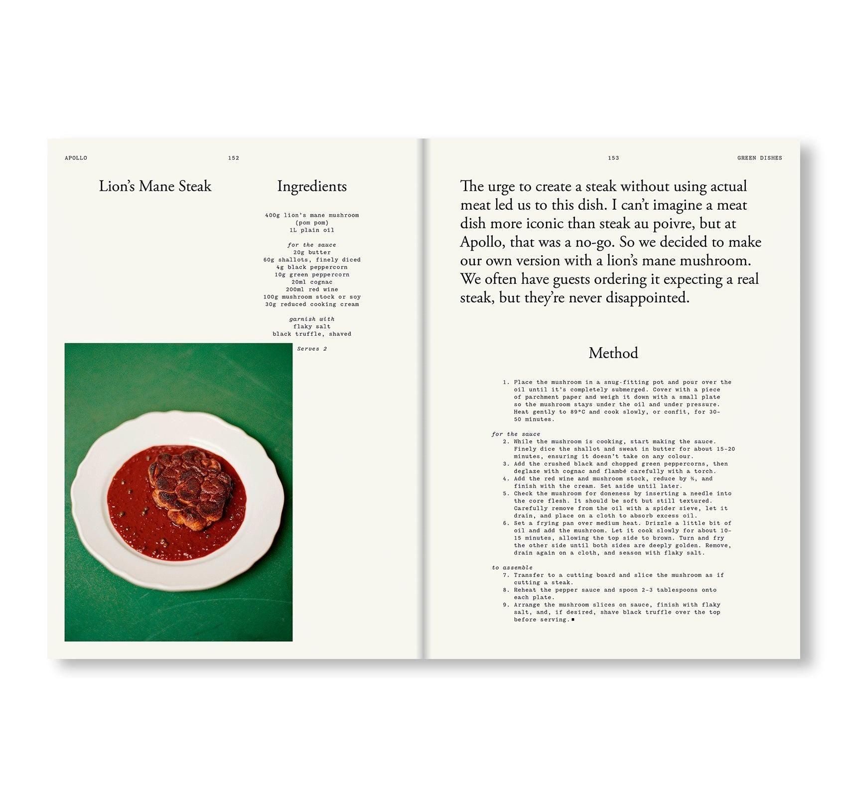 書籍：APOLLO: STATE - OF - THE - ART COOKING AND A PARTY by Frederi