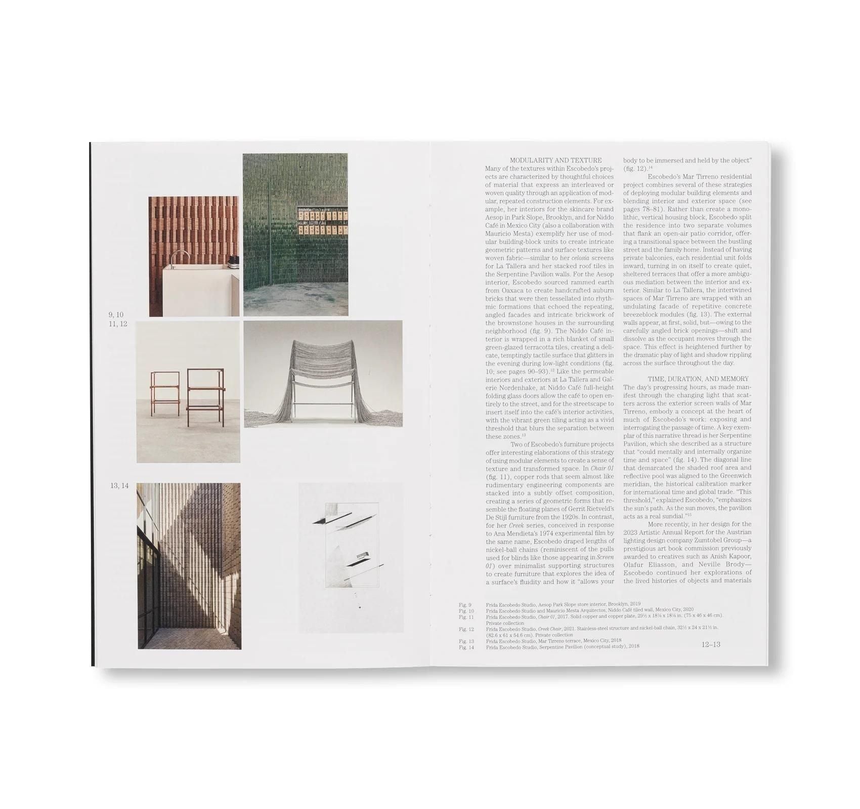 書籍：SUSPENDED MOMENT: THE ARCHITECTURE OF FRIDA ESCOBEDO by Frida Escobedo [ENGLISH EDITION]