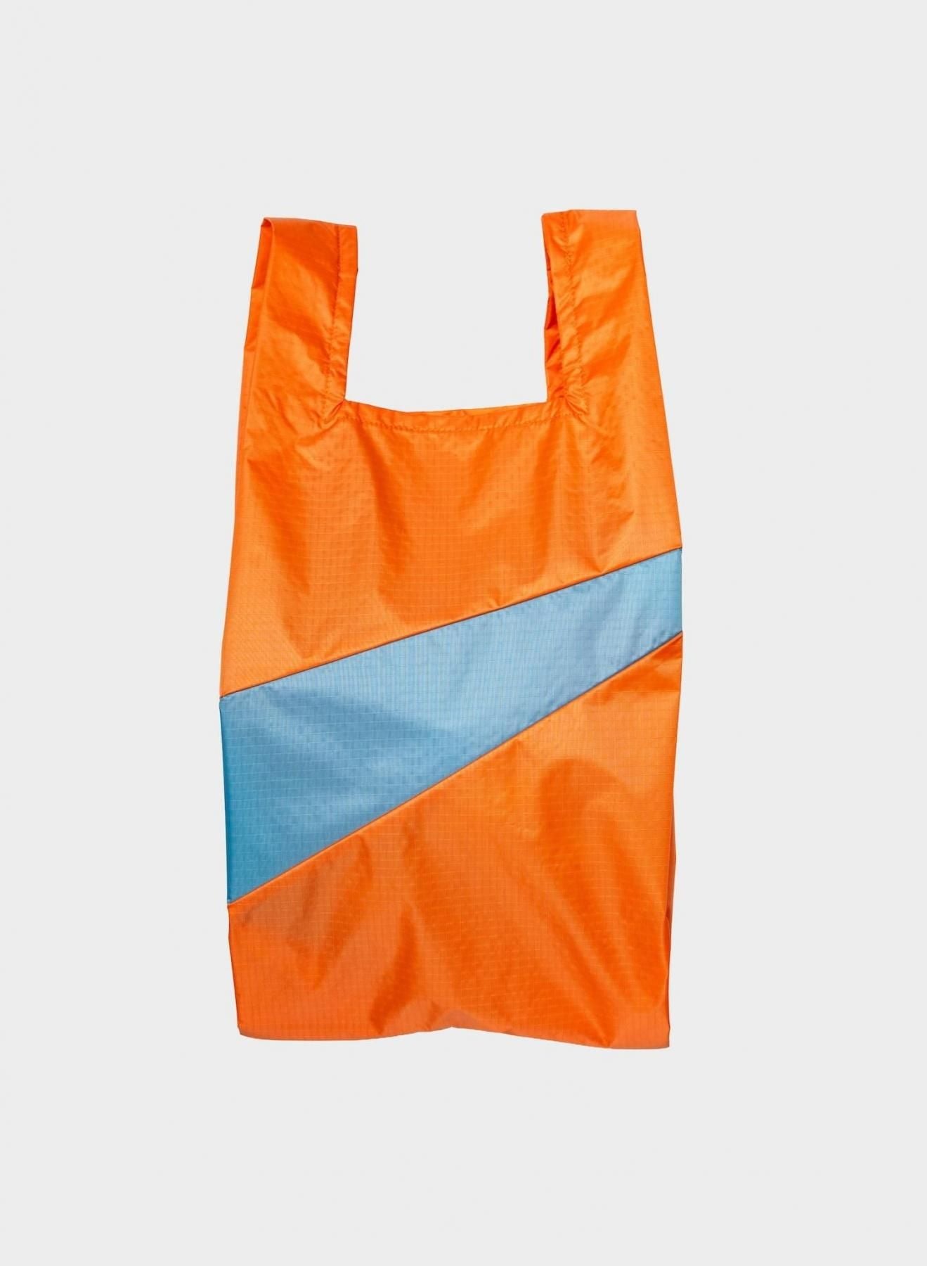 Shopping Bag M / Orange & Ocean