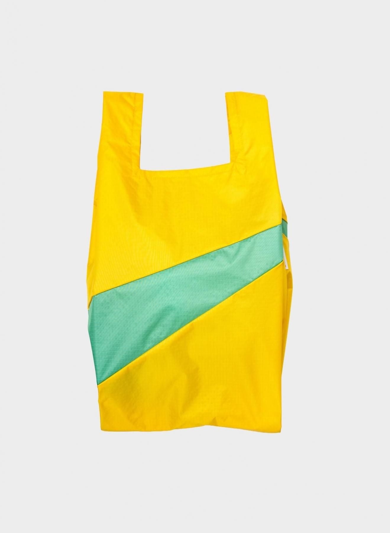 Shopping Bag M / Sunflower &Holly Green