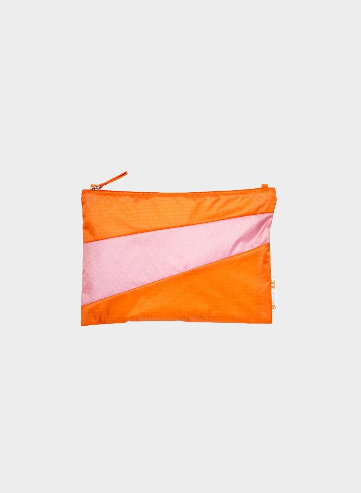 Pouch M / Orange & Pink Panther
