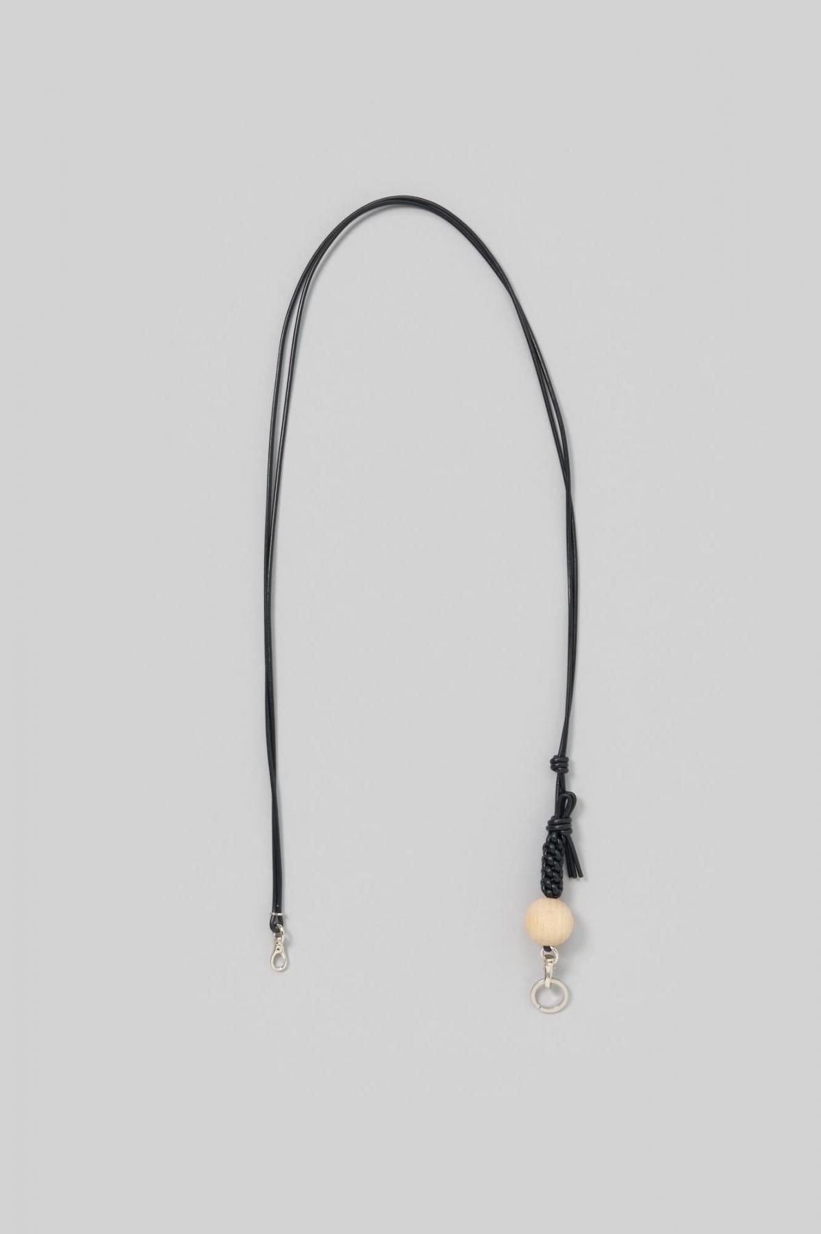Knot ball_strap [ black ]