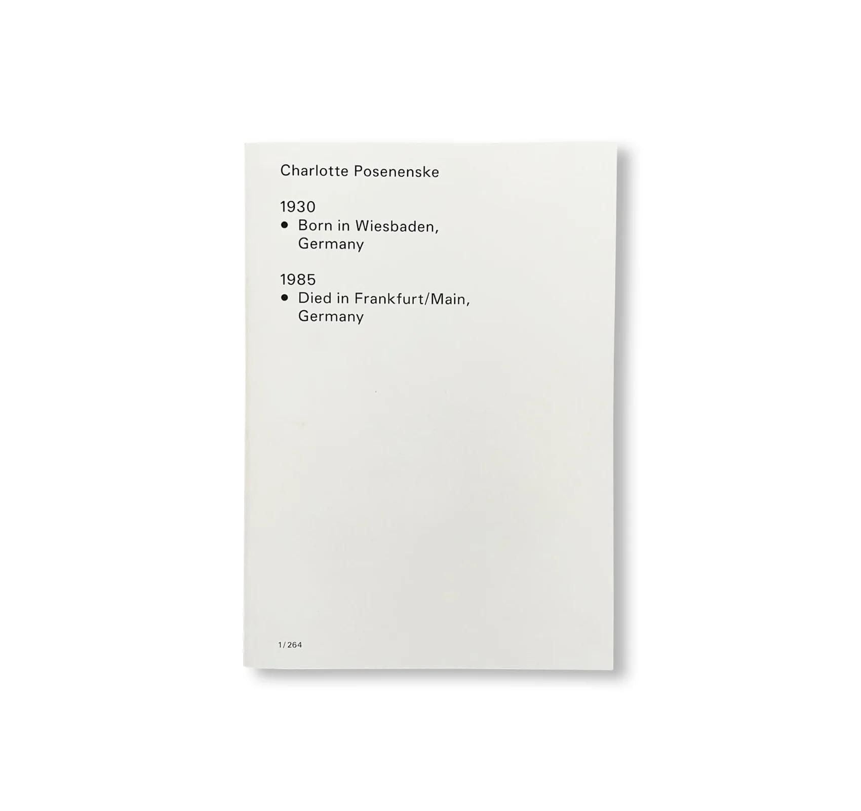 書籍：INSTALLATION VIEWS by  Charlotte Posenenske