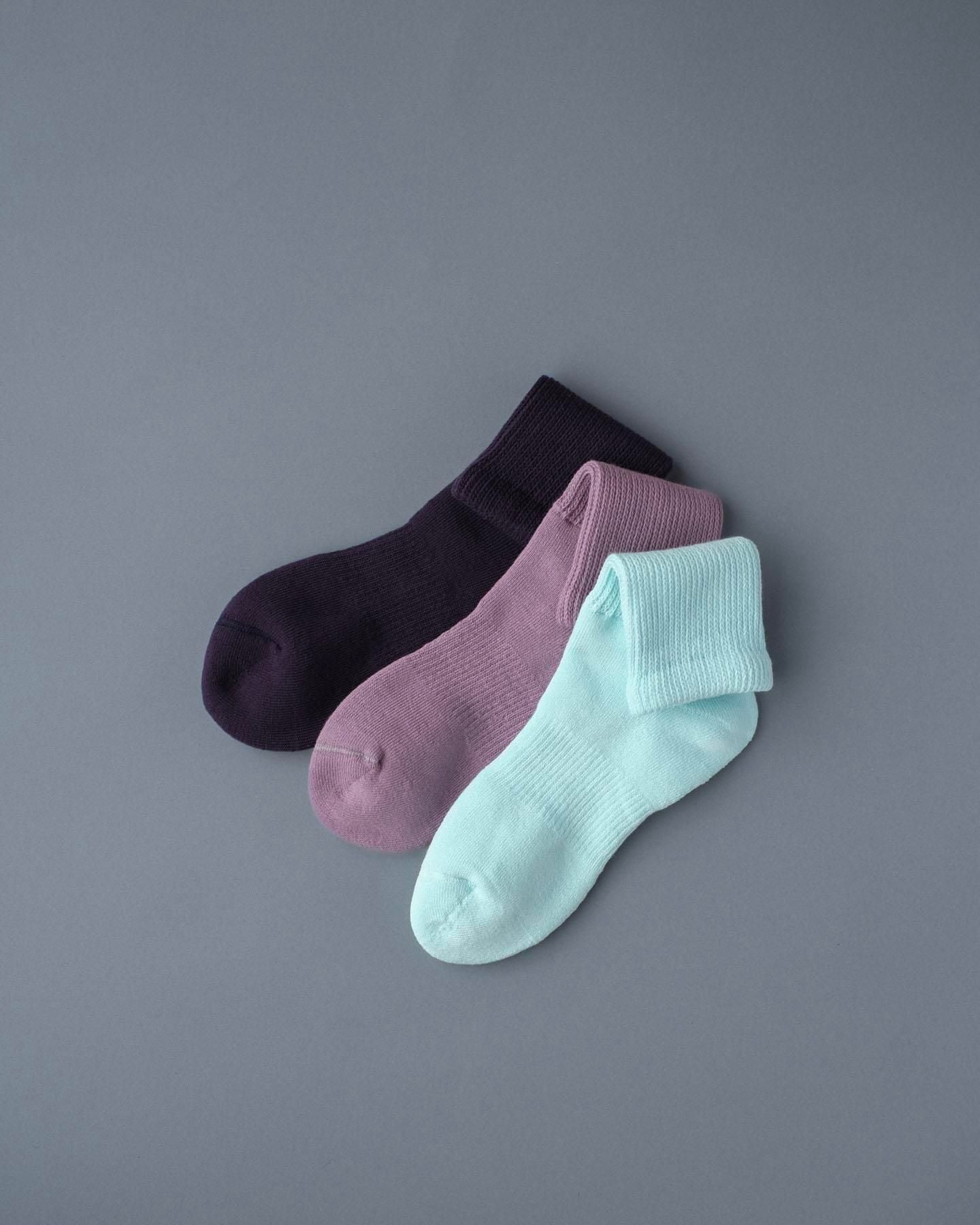オーガニックコットン Pile Wrap M［Dusty purple］
