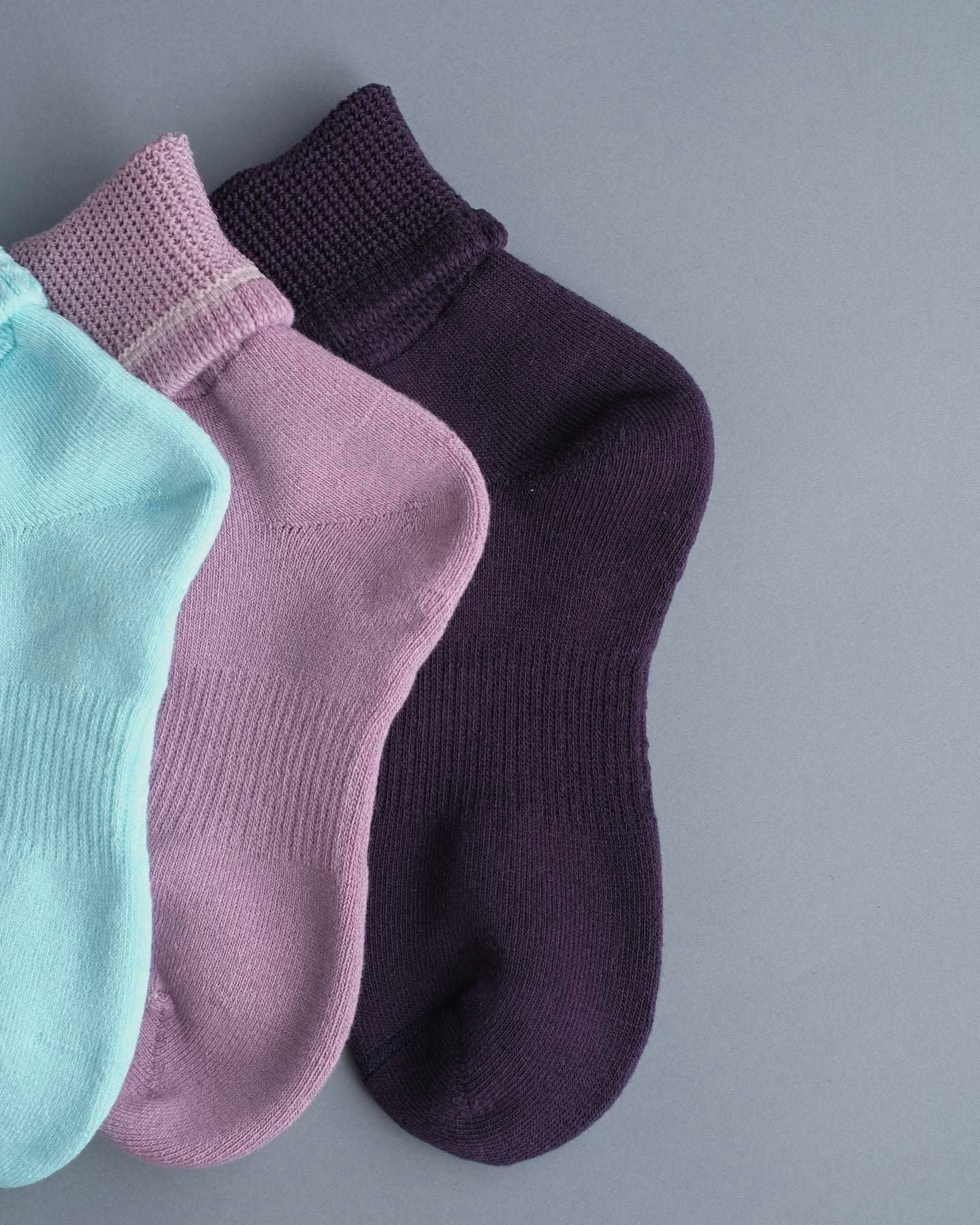 オーガニックコットン Pile Wrap M［Dusty purple］