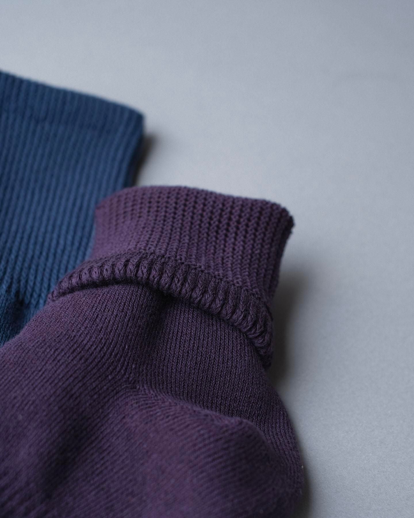オーガニックコットン Pile Wrap L［Blueberry］