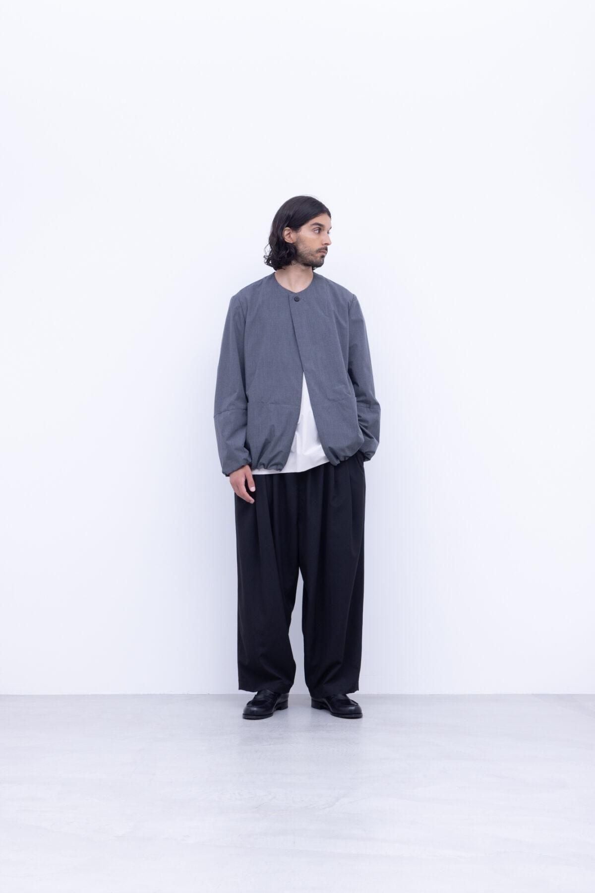 プルヒラ　ノーカラージャケット / Black［size 5_］