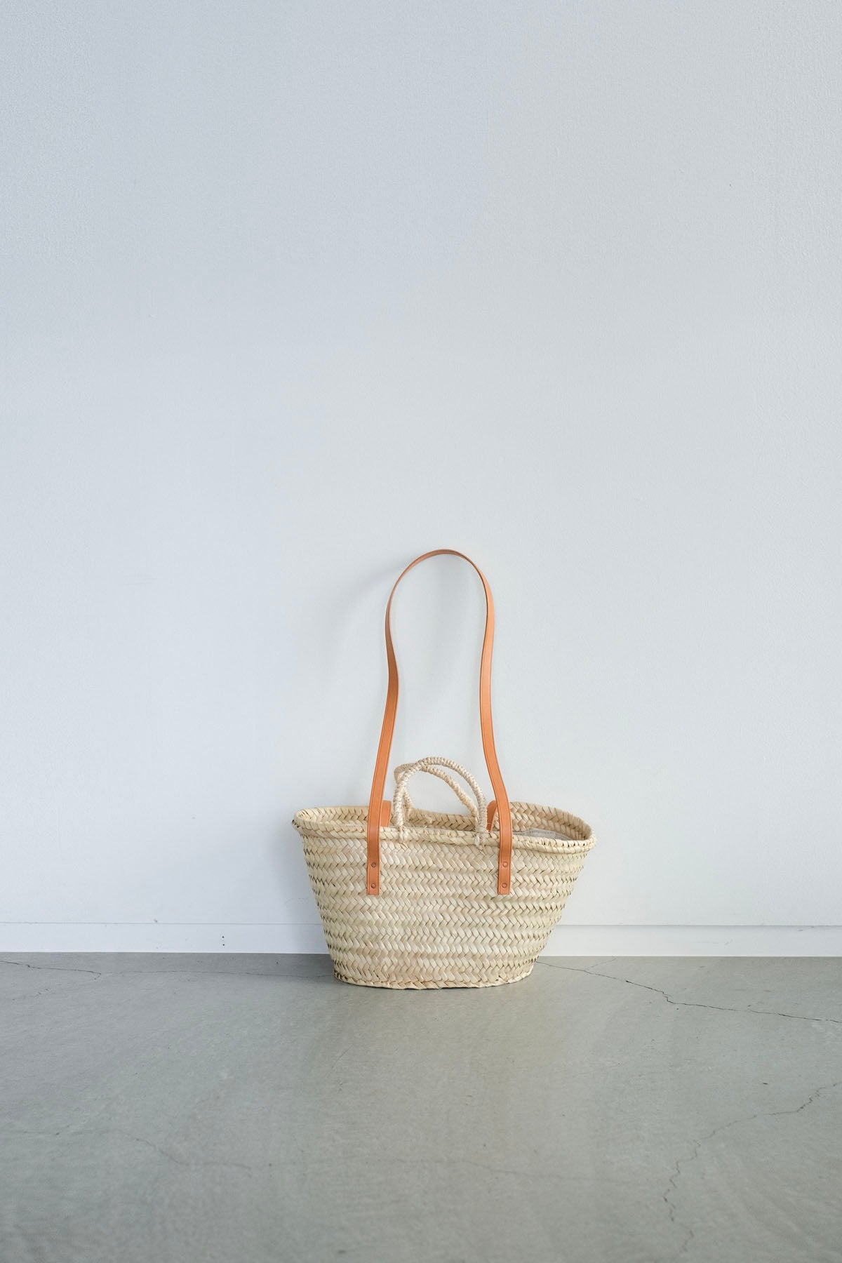 TB09 / INNER LID BASKET-LONG HANDLE S［NATURAL］
