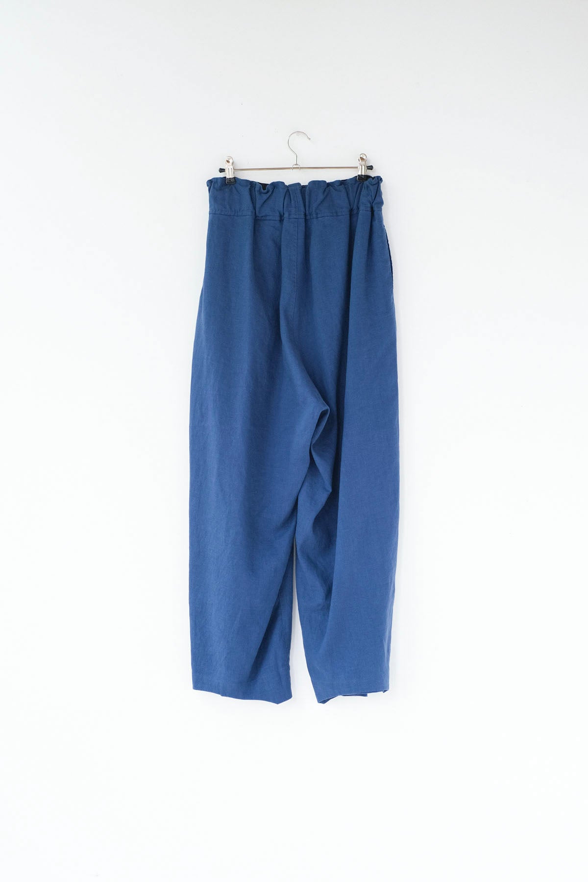 60s フレンチフラックス リネンキャンブリック　ストレートパンツ / Fade Blue［size S］