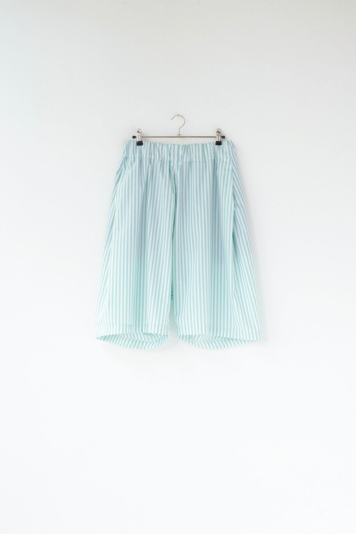 コンパクトスパンTR・ロンドンストライプ ハーフパンツ / Mint × White［size 5_］