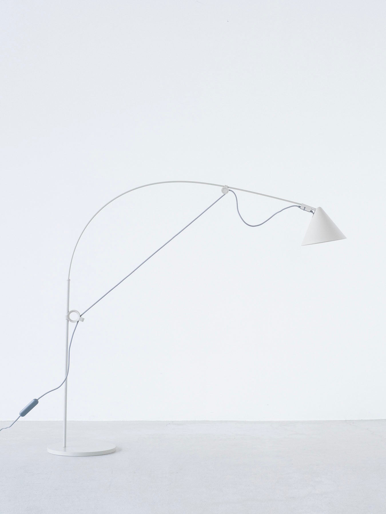 AYNO S desk lamp [grey×grey] / Midgard designed by Stefan Diez