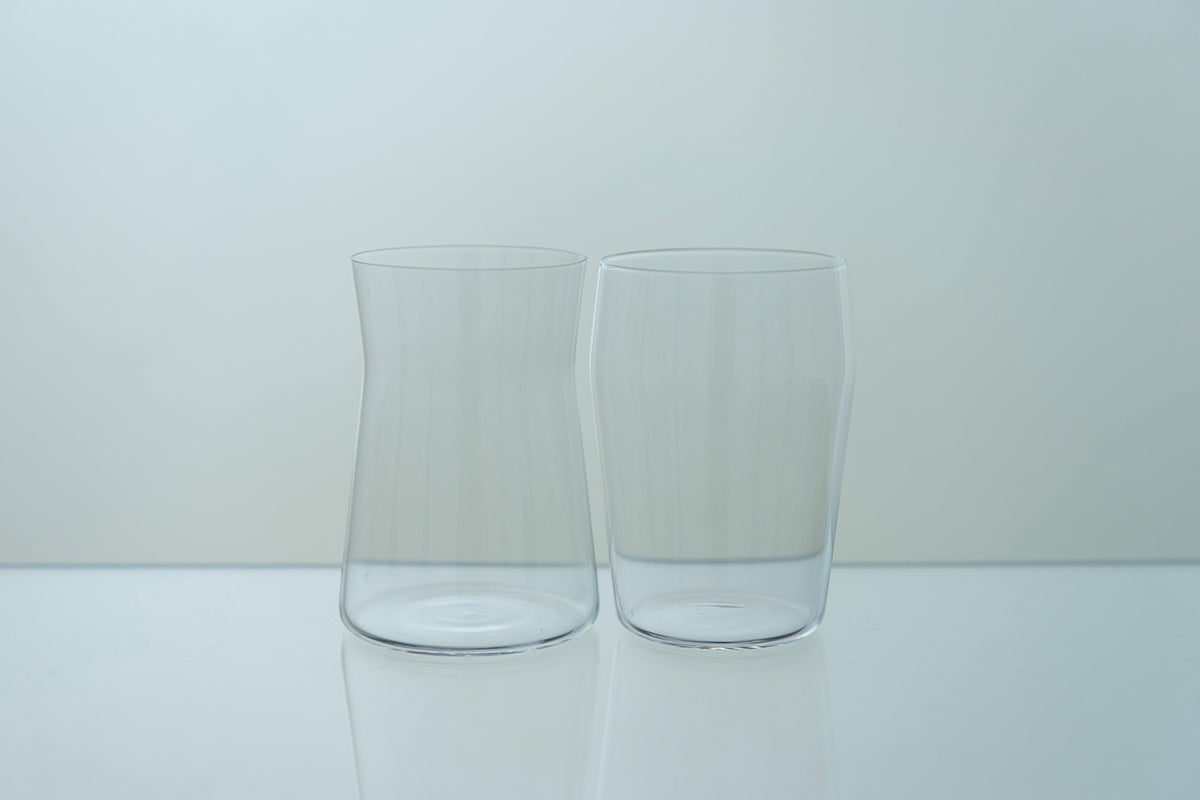 寄り添うペアグラス ショート FAMILYWARE glass short