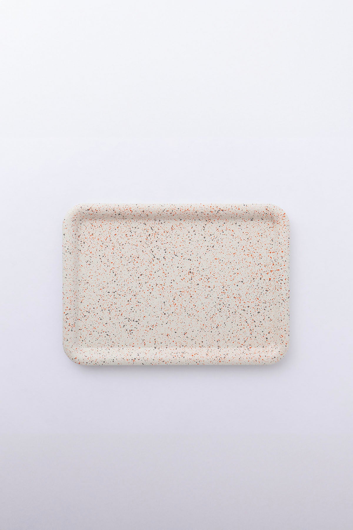 PLACE 02／ B5 Tray Off White C（dripping 2 color）