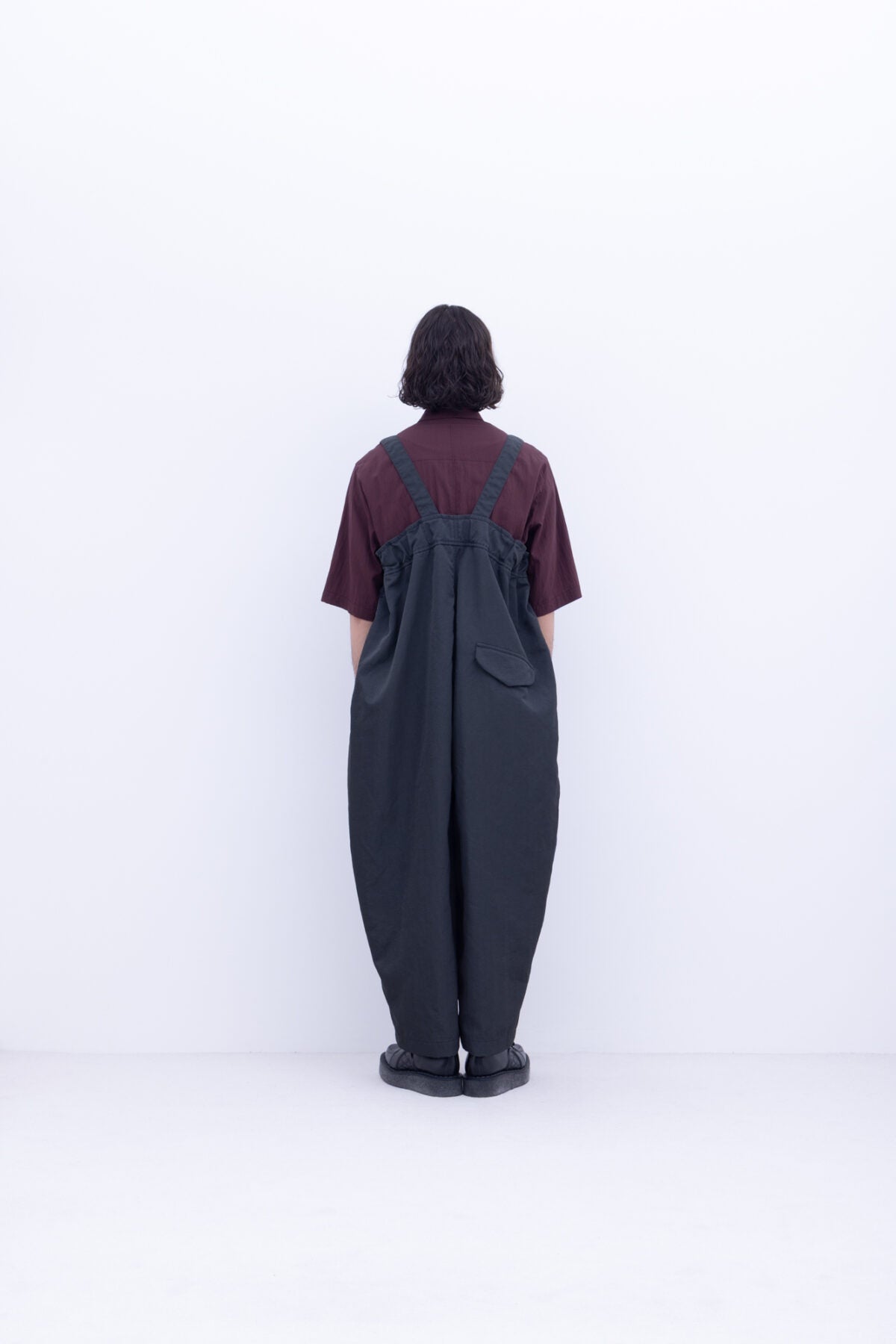 ビスコースナイロン・ライトタイプライター 半袖シャツ / 85 Bottle Green［size M］
