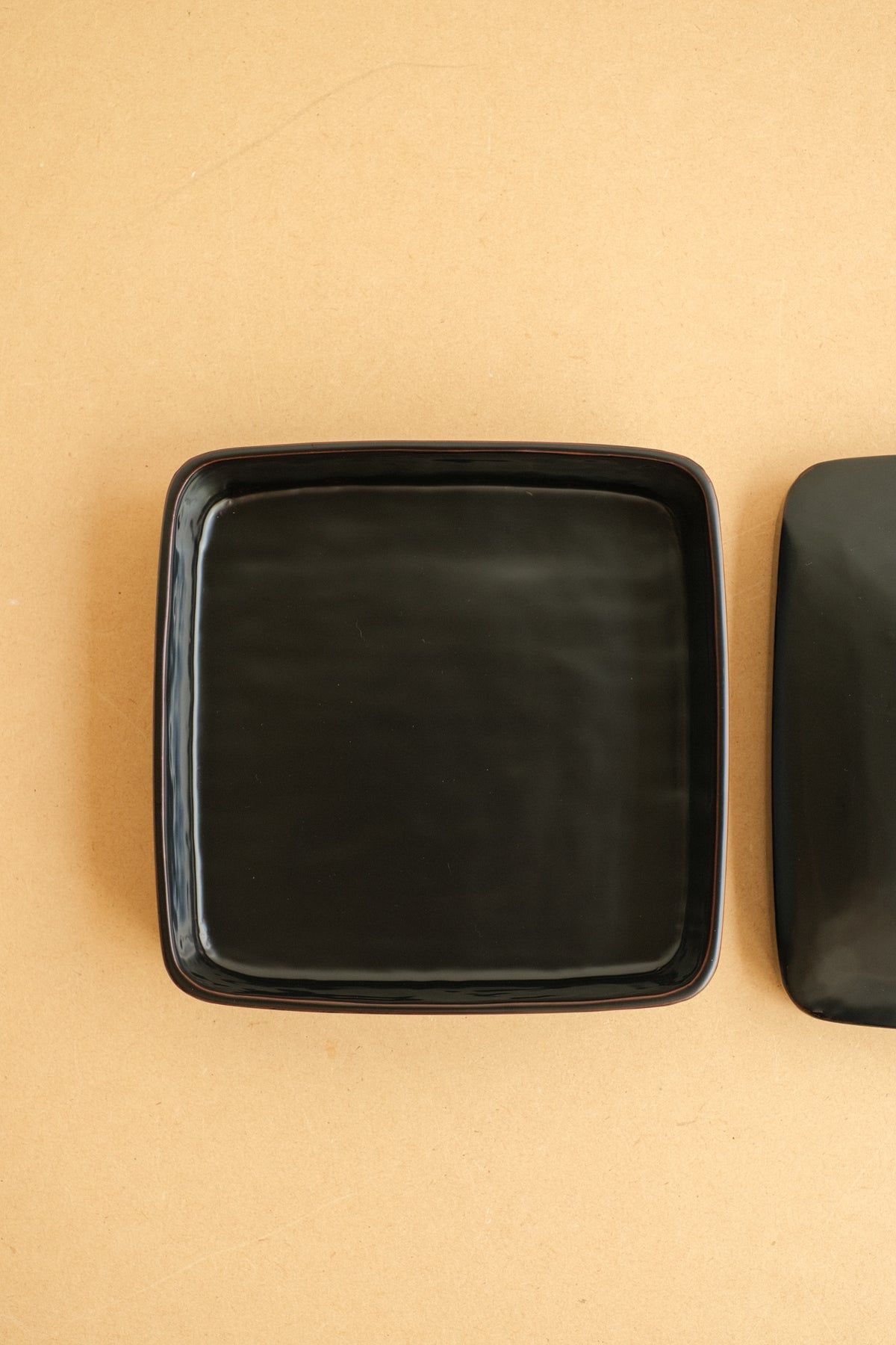 Rectangular Lunch Box [Black]