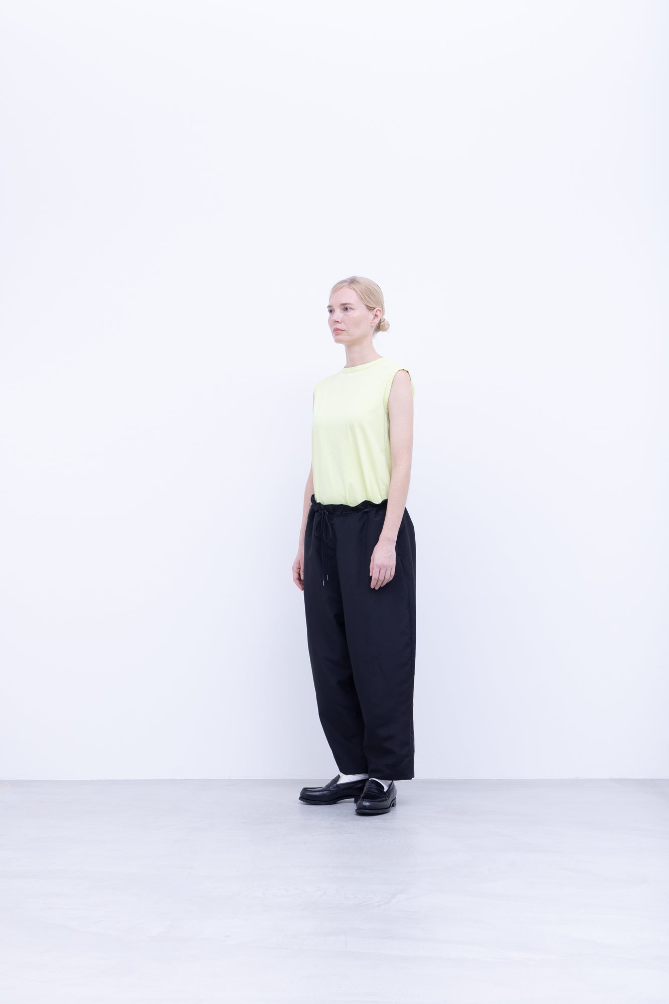 Cotton Polar Jersey Crew Neck T-shirt / Shadow Blue [size 3]